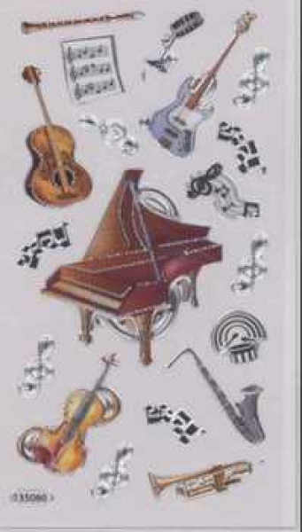 Sticker Instrumente
